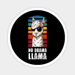 No Drama Llama Funny Cute Magnet